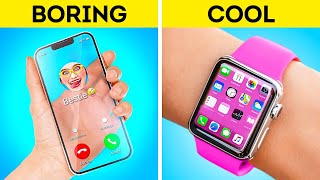 COOL DIY PHONE CRAFTS  Cool Hacks And Pranks With Your Favorite Gadget By 123 GO GOLD [upl. by Irap]