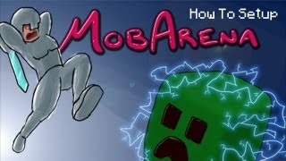 How To Setup MobArena for Bukkit Servers [upl. by Miculek978]