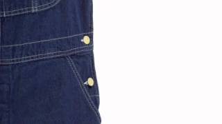 Dickies Mens Rinsed Indigo Denim Bib Overalls  Blain’s Farm amp Fleet [upl. by Ilek]