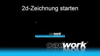 cadwork Zeichnung starten [upl. by Noicpesnoc911]