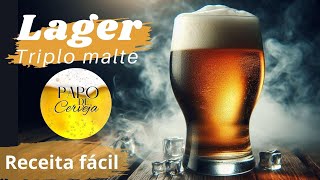 Cerveja lager deliciosaFeita com 3 maltes um sutil toque de caramelo e 2 tipos de lúpulos [upl. by Ax]