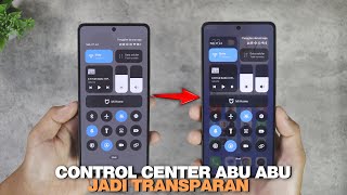 BARU  Cara Agar Control Center TRANSPARAN  All Xiaomi HyperOS [upl. by Aruol]