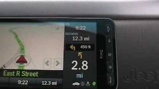 CoPilot Live 8 on the HTC HD2 [upl. by Netsreik]