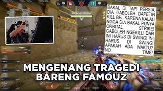 BME FAMOUZ REACT MOMENT KEKALAHAN BOOM ESPORTS SAMPAI DIDATENGIN PAPER REX [upl. by Ettellocin]