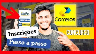 Como fazer Inscrição no Concurso Correios do jeito certo Isenção Concurso Correios 2024 [upl. by Dorian]