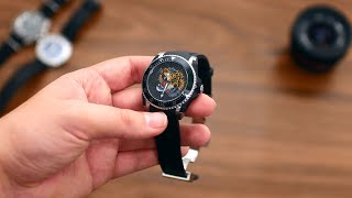 Gucci quotTigerquot Diver Quartz Watch Unboxing [upl. by Burns]