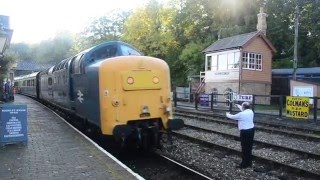 Deltic sounds  Class 55 thrash  SVR diesel gala [upl. by Sira]