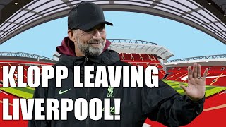 KLOPP LEAVING LIVERPOOL AT THE END OF THE SEASON [upl. by Minne]