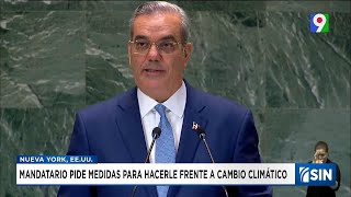 Abinader subrayó importancia para enfrentar la crisis climática  Emisión Estelar SIN con Alicia Ort [upl. by Nerat]