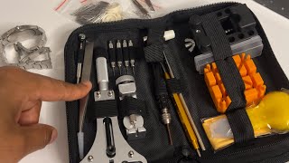 Watch Repair Kit Review ASMR [upl. by Pulcheria758]