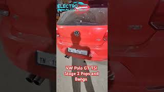 VW Polo GT TSI Stage 2 Pops and Bangsecmrepair training [upl. by Tippets]