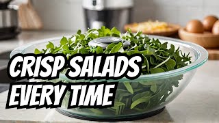 OXO Good Grips Salad Spinner Review  Essential Kitchen Gadget for Crisp Fresh Salads [upl. by Beata]