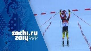 Nordic Combined  Mens Individual Normal Hill10km  Frenzel Wins Gold  Sochi 2014 Winter Olympics [upl. by Derman818]