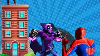 Spiderman vs Prowler pt 3 spiderman enjoy stopmotion actionfigures marvellegends spiderman [upl. by Odanref413]