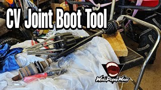 CV Joint Boot Tool Expander Rod Spreader Installation Removal Tool for offroas use [upl. by Saint]