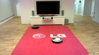 LG HOMBOT Robot Vacuum Cleaner [upl. by Egoreg]