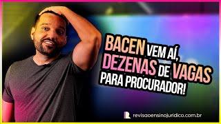 CONCURSO com DEZENAS de VAGAS BACEN é a SEGUNDA CHANCE para AGU 🎯🎯 [upl. by Alig]