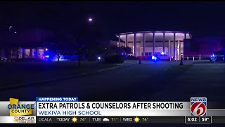 Extra security at Wekiva High School after teen shot on campus [upl. by Dean477]