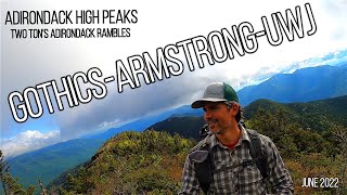 Adirondack High Peaks GothicsArmstrongUWJ [upl. by Torey]