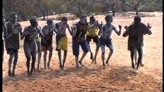 Dancing during initiation ceremony in Numbulwar Australia [upl. by Arot953]