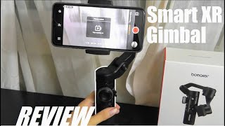 REVIEW Bomaker Smart XR 3Axis Smartphone Gimbal  Smooth Videos amp Manual Focus [upl. by Aivon]