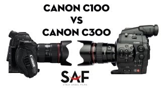 Canon C100 VS C300 Camera Comparison [upl. by Dewhurst]