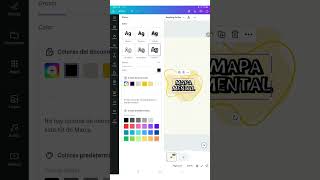 Creando MAPAS MENTALES en CANVA  Tutorial canva canvadesigner canvatutorial fyp foryou [upl. by Enicar350]