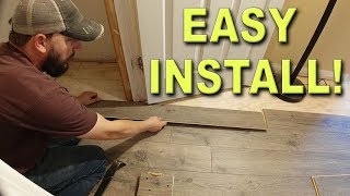 How to Install Laminate Flooring  Easy Step By Step Instructions [upl. by Feliza475]