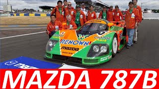 Le Mans 1991  Mazda 787B motor rotativo [upl. by Southworth]