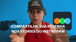 COMO COMPARTILHAR SUA RESENHA DO LETTERBOXD NOS STORIES DO INSTAGRAM  TUTORIAL [upl. by Rolyab370]