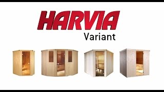 Harvia Variant Sauna Assembly [upl. by Azilanna]