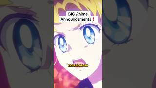 BIG Anime Announcements 🗣️ [upl. by Annel]