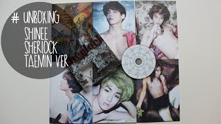 Unboxing Shinee Sherlock Taemin Version 4th Mini Album Review [upl. by Akila]