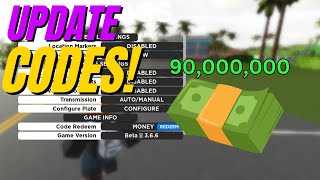 NEW UPDATE CASH CODES Southwest Florida Beta ROBLOX [upl. by Eey]