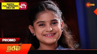 Bhairavi  Promo  02 August 2024  Telugu Serial  Gemini TV [upl. by Chi777]