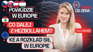 POWODZIE W EUROPIE KTO NAJLEPIEJ SOBIE PORADZIŁ IZRAEL VS HEZBOLLAH NOWI KOMISARZE W UE [upl. by Lebiram644]