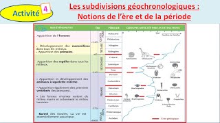 Les subdivisions géochronologiques notions de lère et de la période شرح بالداريجة [upl. by Gloriana990]