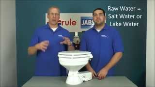 Winterizing a Jabsco Toilet [upl. by Dranel]