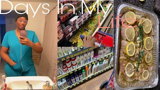 VLOGRealistic Days In My Life Cooking  Beauty Supply Store Run  Grocery Haul  Apartment Update [upl. by Cogan]