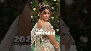 Alia Bhatt Met Gala 2024 Exclusive Look  Alia Bhatt Sabyasachi Saree look  shortsfeed shorts [upl. by Zitella785]