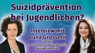 DGS Suizidprävention bei Kindern  Interview mit Luna Grosselli Zocken für Suizidprävention 2023 [upl. by Elak]