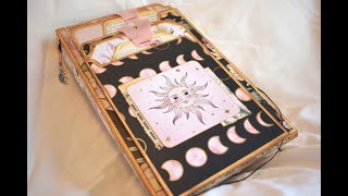 Book of Shadows Grimoire my first Travelers Notebook [upl. by Uuge]