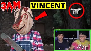 DRONE CATCHES FARMER VINCENT AT MOTEL HELL AT 3AM GONE WRONG VINCENT AND IDA CAPTURED US [upl. by Drucie]