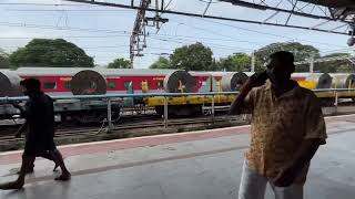 Melodious announcement at pune junction of 17032 Hyderabad Mumbai express [upl. by Drarreg660]