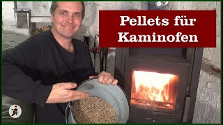 Pellets für Kaminofen verwenden [upl. by Herzog]