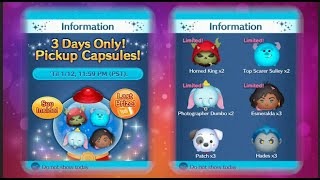 Disney Tsum Tsum  First Pick Up Capsule Best Combo Tsum Available [upl. by Ika]