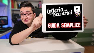 LOTTERIA DEGLI SCONTRINI  Come funziona e come partecipare Guida semplice [upl. by Nahtanaoj459]