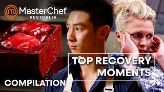 Best Recovery Moments  MasterChef Australia  MasterChef World [upl. by Youngman183]