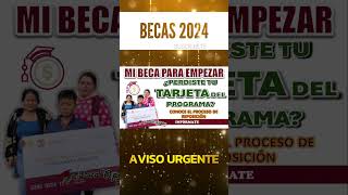 📌🔊MI BECA PARA EMPEZAR ¿CUÁL ES EL PROCESO DE REPOSICIÓN DE TARJETA [upl. by Ludovico]