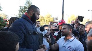 Daring Jew Avi Yemeni Confronts Giant Muslim [upl. by Ilah]